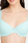 Rosaline Padded Wired Medium Coverage T-Shirt Bra - Aruba Blue — thumbnail 4